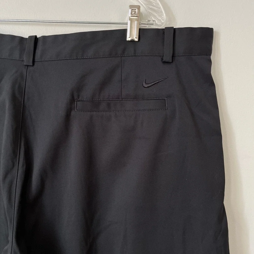 Nike Golf Dri-Fit Standard Fit Golf Shorts Mens 42 Black‎